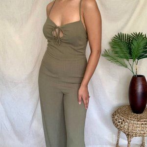 OLIVE JUMPSUIT
